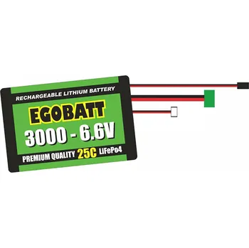RC vybavení Pichler Modellbau C8354 akupack LiFe (modelářství), 6.6 V, 3000 mAh, 25 C, blok, XH