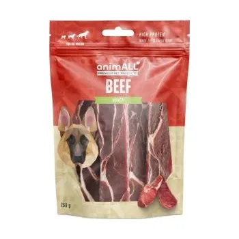 Pamlsek pro psa animALL Měkké plátky hovězího steaku 250 g