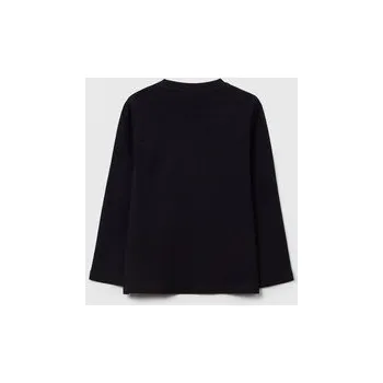 Dámská halenka OVS Halenka BATMAN 1599224 Černá Regular Fit 9_10Y