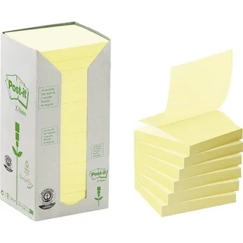 Set školních potřeb Post-it samolepící poznámka 7100172251 76 mm x 76 mm žlutá 1600 listů