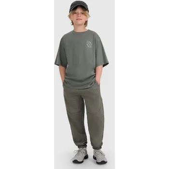 4F tepláky šedé velikost 146