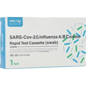 Diagnostický test SARS-CoV-2 & chřipka A/B kombinovaný rychlotest, 1ks