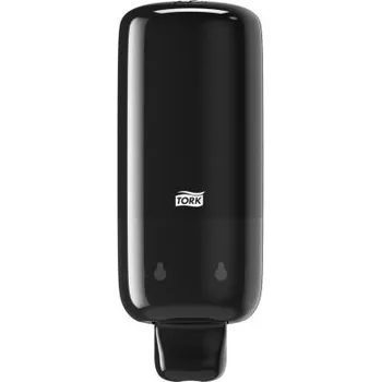 Dávkovač mýdla Dávkovač mýdla, Černá 1000ml 266mm Tork, délka: 105mm Plast, Tork Foam Soap Dispenser, nástěnná montáž: Ano, šířka: