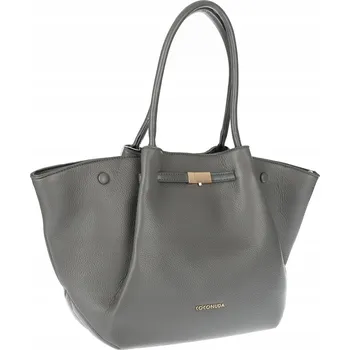 Kabelka Dámská Shopper Kabelka Prostorná Módní Velká Taška Kabelka Přes Rameno 14081 Šedá