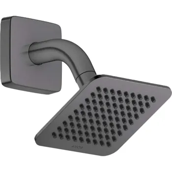 Sprchová hlavice Axor Citterio C - Hlavová sprcha 12x12 cm, EcoSmart, kartáčovaný černý chrom 28810340