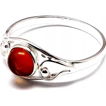 Prsten PRSTÝNEK S JANTAROM