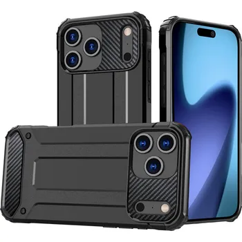 Pouzdro na mobilní telefon Techsuit - Hybridní brnění - iPhone 17 Pro - černé