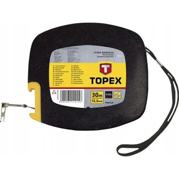 metr TOPEX OCELOVÝ SVINOVACÍ METR 30 M X 12.5 MM 28C413 TOPEX