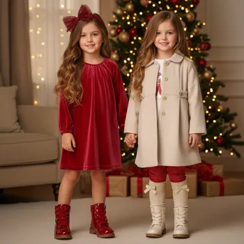 Dívčí oblečení Třpytivé sametové šaty s mašlí vzadu Mayoral - 1504923047 Veľkosť: 140