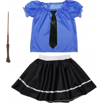 Karnevalový kostým KOSTÝM HARRY POTTER HAVRASPÁR (RAVENCLAW) 98-110, 4 díly