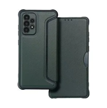 Pouzdro na mobilní telefon Pouzdro RAZOR Book pro SAMSUNG A52 5G / A52 LTE ( 4G ) / A52s 5G tmavě zelené - OEM + zdarma možnost vyzkoušet a vrátit zboží do 30 dní