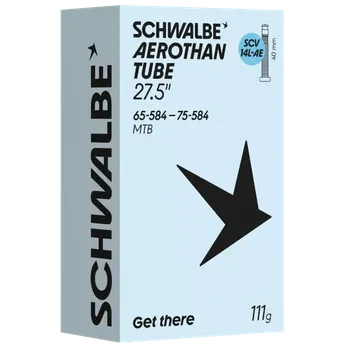 Sport Schwalbe Aerothan Tube SCV14LAE 40 mm (Duše na kolo Schwalbe Aerothan Tube 27,5" SCV14LAE 40 mm)