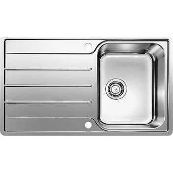 Nerezový dřez BLANCO 2D dřez Lemis 45 S-IF nerez bez otočného sítkového ventilu