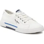 Tenisky Pepe Jeans Brady Boy Basic PBS30527 Bílá 32