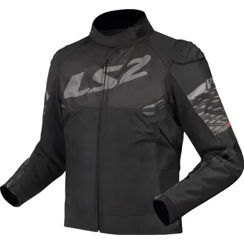Moto bunda LS2 bunda APEX dámská black/dark grey - 5XL