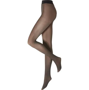 Dámské punčochy esmara® Dámské termo punčochové kalhoty s vnitřní stranou v tělové barvě 70 DEN (černá, M(40/42))