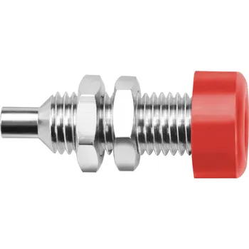 Krokosvorka Schützinger BU 403 Ni / RT vestavěná zásuvka červená 1 ks