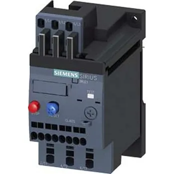 Relé Relé na přetížení NO/NC s automatickým, ručním resetováním a hodnotami FLC motoru 10 A Sirius Innovation 3RU2