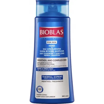 Šampon Bioblas Menthol & Complex B19 Šampon proti lupům 360ml (pro muže)