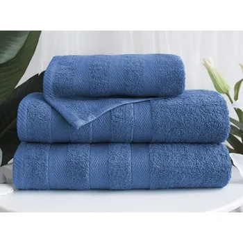 Ručník XPOSE® Froté ručník DEVON - tmavě tyrkysový 50x90 cm, Froté + Prodloužená možnost vrácení zboží do 50 dnů