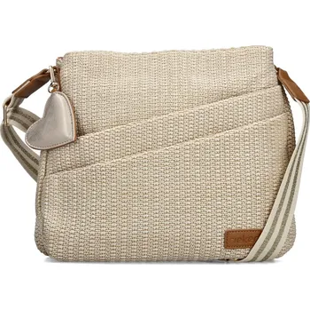 Kabelka Dámská kabelka Rieker H1004-62 béžová Barva: beige, Velikost: BEZ