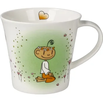 Goebel Hrnek na kávu / čaj „Danke“ 0,35 l – Der kleine Yogi, Goebel Atelier