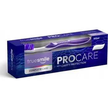 Dentální hygiena Zubní pasta ProCare 100 ml + zubní kartáček Truesmile TOOTHPASTE
