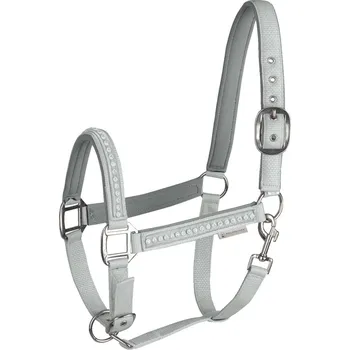 Vybavení pro koně Ohlávka Crystal Waldhausen Barva: metal, Velikost: FULL