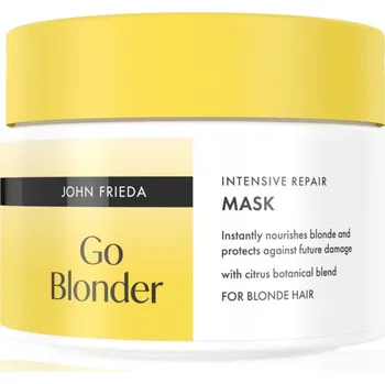 Kosmetika John Frieda Go Blonder Intensive Repair Mask intenzivní regenerační maska pro blond vlasy 250 ml
