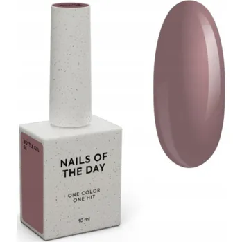 Lak na nehty NOTD Bottle gel 26 - karamelový gel pro zpevnění nehtů, 10 ml
