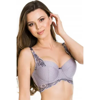 Podprsenka Mediolano push-up podprsenka šedá velikost 70E
