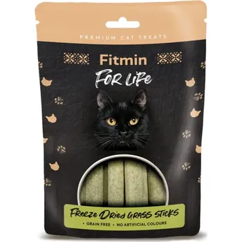 Pamlsek pro kočku Pochoutka FFL cat Mraz.suš.tyčinky s koč.trávou 6x30g