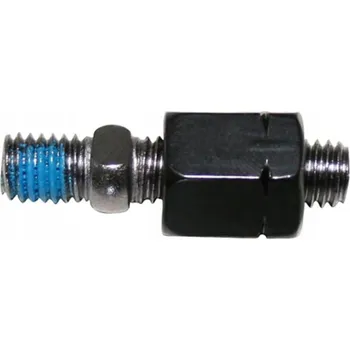 Zrcátko pro motocykl Adaptér zrcátka M8x1,25mm levý závit na M8x1,25 otvor, černý