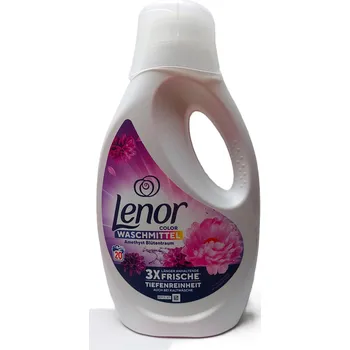 Prací gel LENOR Color Amethyst Blütentraum - gel na praní barevného prádla - 20 dávek 1000ml