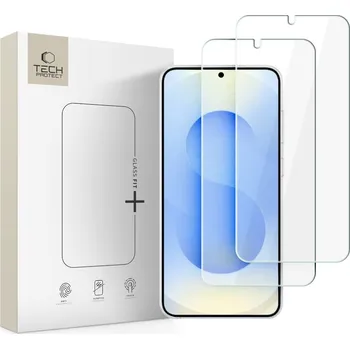 Náhradní kryt pro mobilní telefon 2ks v balení, set ochranných skel Tech-Protect Glass Fit+ 2-Pack Samsung Galaxy S26+ Plus čiré