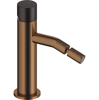 Sanycces Loop - Bidetová baterie 13x4,8x17,3 cm, rose gold/metal gun MBD011RGMG