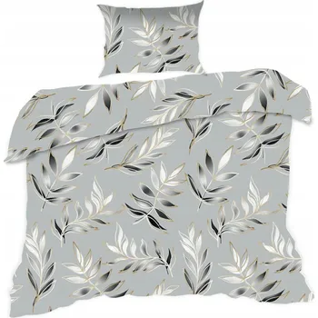 Povlečení Povlečení bavlněné 1745N šedé 9459 140x200 KARO