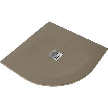 Sprchová vanička Sanycces Strato - Sprchová vanička 90x90x2,4 cm, moka PL301090090SMO