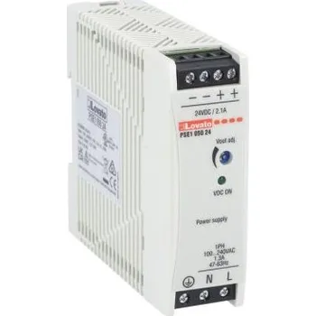 spínaný zdroj Lovato Spínaný Napájecí zdroj na lištu DIN, výstup: 24V dc, 2.1A, vstupní: 100 → 240V ac,50W