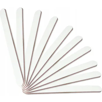 Pilník na nehty rovný 80/80 hrubý SADA 10 Ks