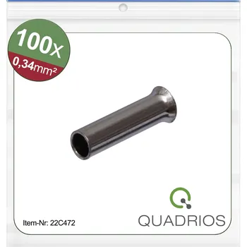 Quadrios 22C472 dutinka 0.34 mm² bez izolace 100 ks