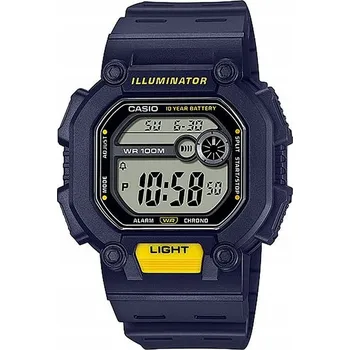 Hodinky SPORTOVNÍ DIGITÁLNÍ HODINKY CASIO W-737H-2A S PODSVÍCENÍM VODOTĚSNÉ + KRABIČKA