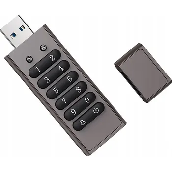 USB flash disk Šifrovaný USB flash disk 32GB, klávesnice, USB 3.1, AES256