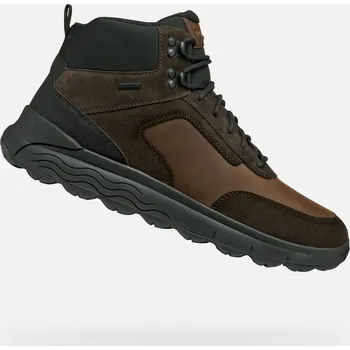 Pánské tenisky Geox Pánské Tmavě hnědá pánská kotníková obuv Geox Spherica 4X4 ABX Hnědá 46 (2884730)