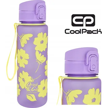 LAHEV NA PITÍ 600ML COOLPACK BRISK FLORES LILA