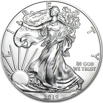 US Mint - Stříbrná mince American Silver Eagle 1 oz 2019