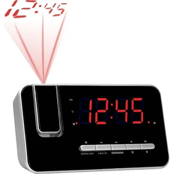 Radiobudík Denver CRP-618 111131000370 radiobudík, FM, FM, funkce alarmu, černá