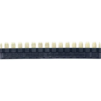 Relé Finder 093.16.0 hřebenové přemostění 250 V/AC Pólů: 16 černá 1 ks