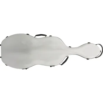 Hudební nástroj Razzor Fiberglass Cello Case White