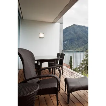 Venkovní osvětlení KUBICK nástěnná lampa, tmavě šedá - FARO